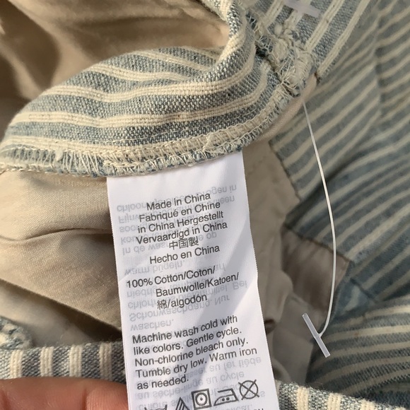 Madewell x The New Denim Project Patchwork Paperbag Pants 10 - Picture 10 of 12